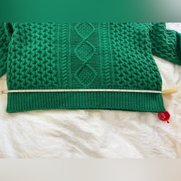 Malo Cashmere Cable Knit Wool & Cashmere-Blend Sweater - Picture 16 of 16